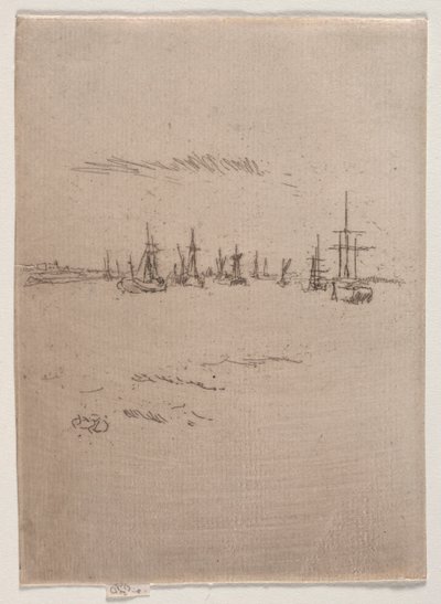 Tilburyに戻ります。 作： James Abbott McNeill Whistler
