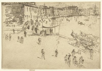リーヴァ デル シャヴォーニ Riva、nr。 2 エッチング26枚セット（シリーズタイトル） 作： James Abbott McNeill Whistler