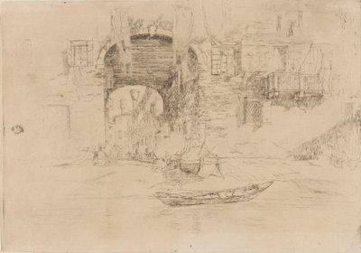 サンビアージョ、1879-1880年。 作： James Abbott McNeill Whistler