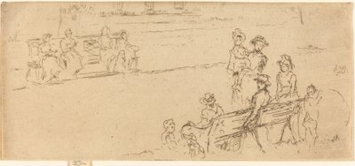 座席、グレイズイン、c。 18861888。 作： James Abbott McNeill Whistler