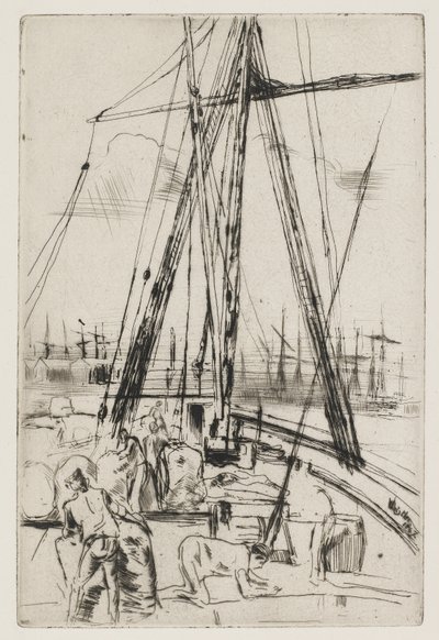 リバプールでの配送 作： James Abbott McNeill Whistler