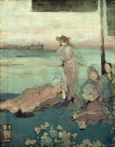 バルコニーのスケッチ 作： James Abbott McNeill Whistler