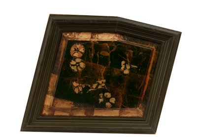 階段のパネル、1876年 作： James Abbott McNeill Whistler