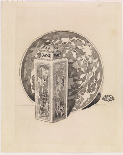 静物、1876年。 作： James Abbott McNeill Whistler