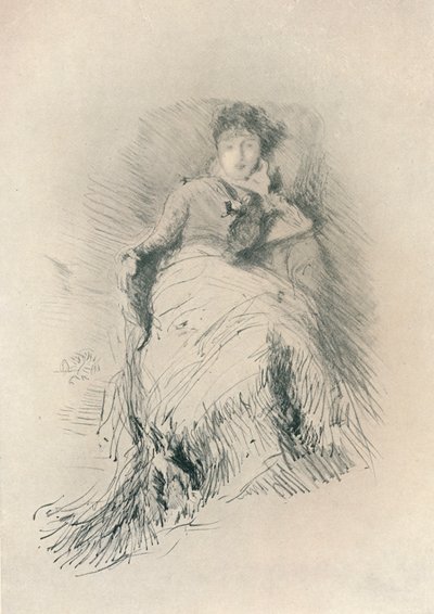 研究、1878、1904 作： James Abbott McNeill Whistler