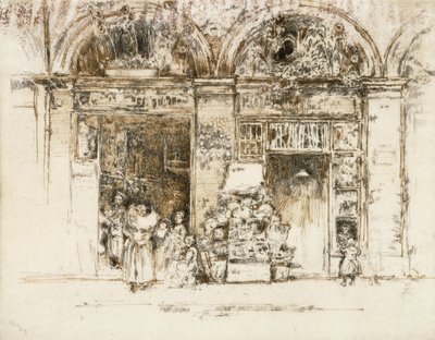 ひまわり、ルーデボザール、1892-93年 作： James Abbott McNeill Whistler