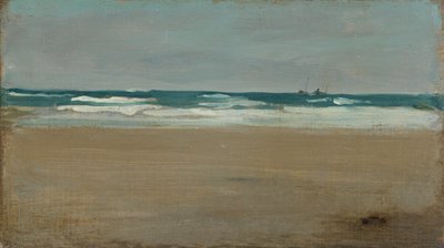 怒れる海』1883年か1884年。 作： James Abbott McNeill Whistler