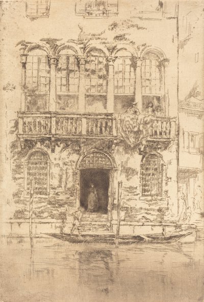 The Balcony, 18791880」です。 作： James Abbott McNeill Whistler