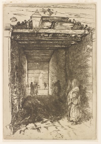 乞食たち 作： James Abbott McNeill Whistler