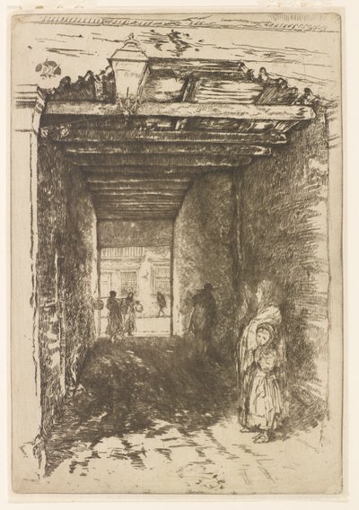 The Beggars, 1879-1880」です。 作： James Abbott McNeill Whistler