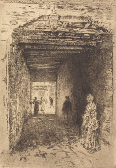 The Beggars, 18791880」です。 作： James Abbott McNeill Whistler