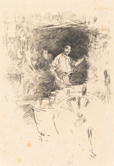 鍛冶屋、18951896。 作： James Abbott McNeill Whistler