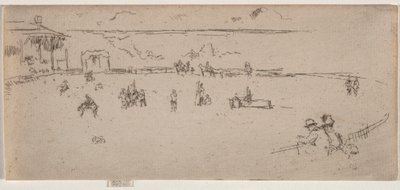 バッキングホース。 作： James Abbott McNeill Whistler