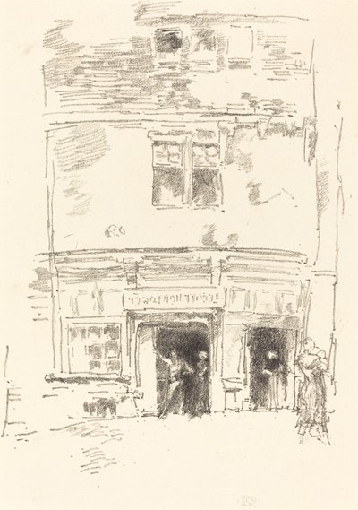 The Clock-Makers, Paimpol, 1893. 作： James Abbott McNeill Whistler