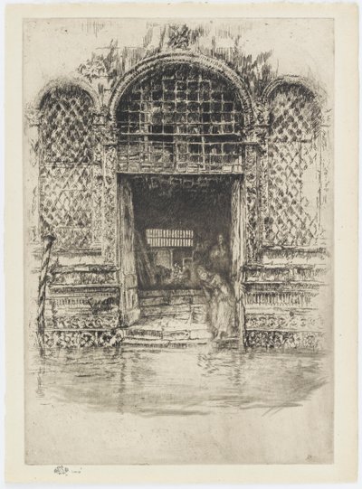 The Doorway, 1879-1880. 作： James Abbott McNeill Whistler