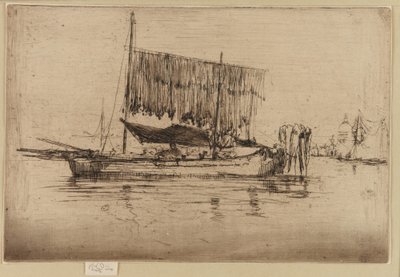 The Fishing Boat, 1879-1880. 作： James Abbott McNeill Whistler