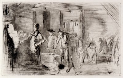 フォージ 作： James Abbott McNeill Whistler