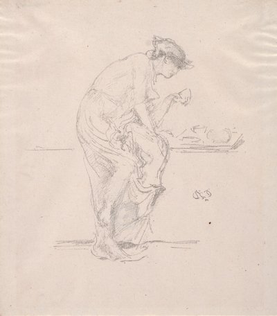 星占い、1890。 作： James Abbott McNeill Whistler