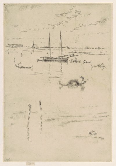 The Little Lagoon, 18791880. 作： James Abbott McNeill Whistler