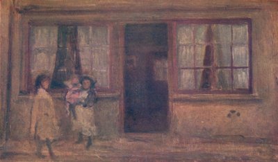 リトルナース、c1881、1904 作： James Abbott McNeill Whistler