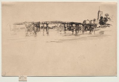 リトル・プットニー、第1位。 作： James Abbott McNeill Whistler