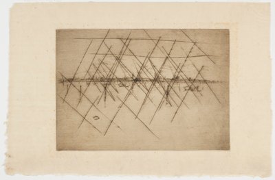 リトルベニス、1879-1880。 作： James Abbott McNeill Whistler