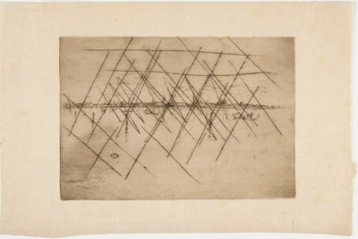リトルベニス、1879-1880。 作： James Abbott McNeill Whistler