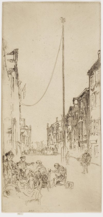 マスト 作： James Abbott McNeill Whistler