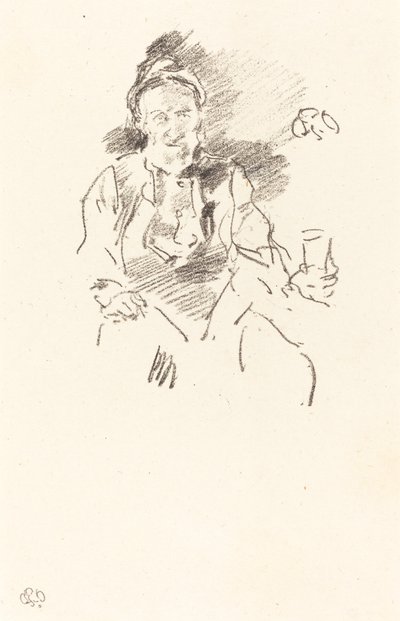 マスター・スミス、1895年。 作： James Abbott McNeill Whistler