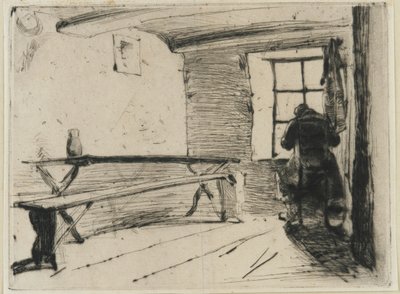 The Miser, 1858-1859」です。 作： James Abbott McNeill Whistler