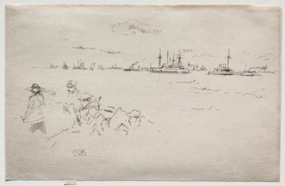 モニター。 作： James Abbott McNeill Whistler