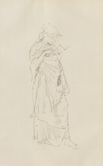 小説 - 少女読書 作： James Abbott McNeill Whistler