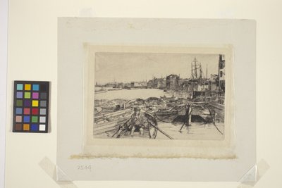 プール（エッチング） 作： James Abbott McNeill Whistler