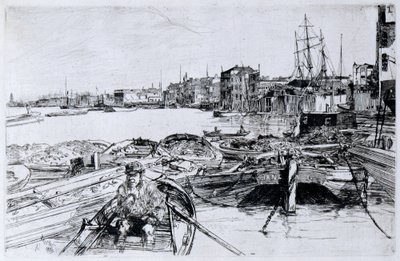 プール 作： James Abbott McNeill Whistler