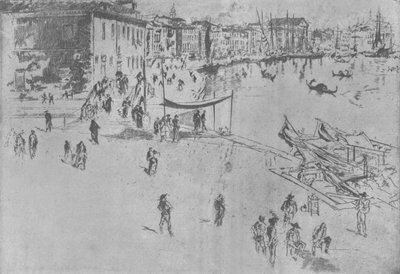 リヴァ、ナンバー2、c1880、1904 作： James Abbott McNeill Whistler