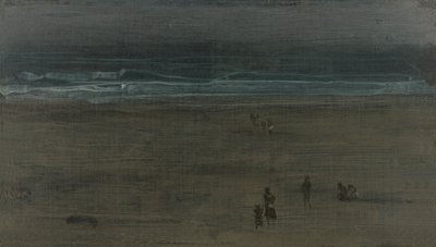 海と砂、1884年。 作： James Abbott McNeill Whistler