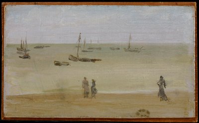 海辺 作： James Abbott McNeill Whistler