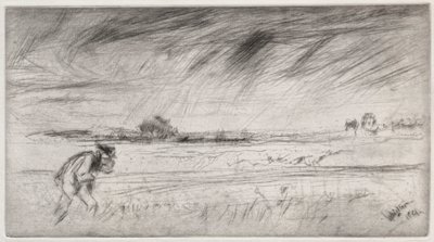 嵐、1861。 作： James Abbott McNeill Whistler