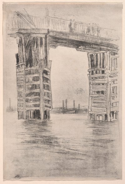 トールブリッジ、1878年。 作： James Abbott McNeill Whistler