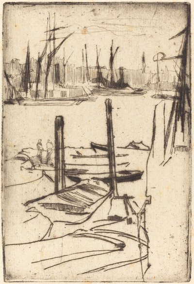 ザ・タイニー・プール、18761878 作： James Abbott McNeill Whistler