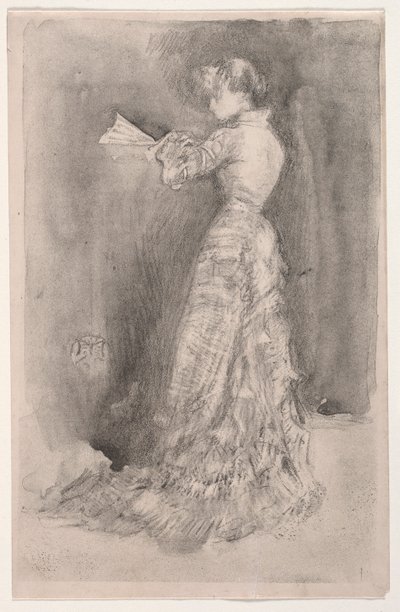トイレ、1878年。 作： James Abbott McNeill Whistler