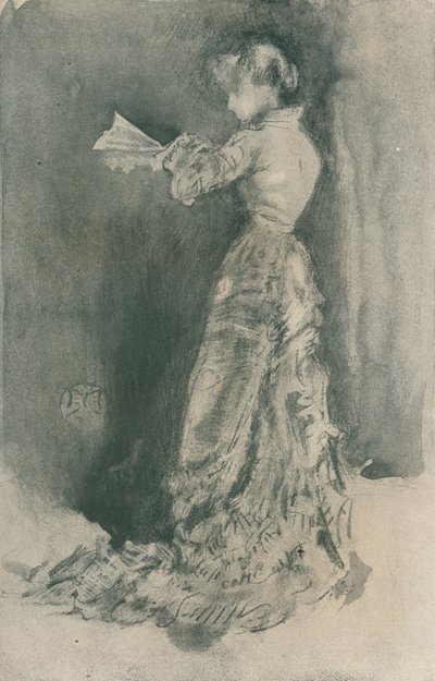 トイレ、1878年、1904年 作： James Abbott McNeill Whistler