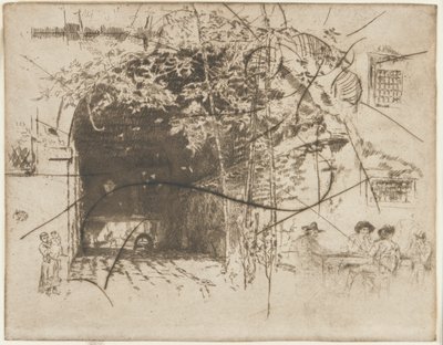 フェリー、No. 2、1879-1880。 作： James Abbott McNeill Whistler