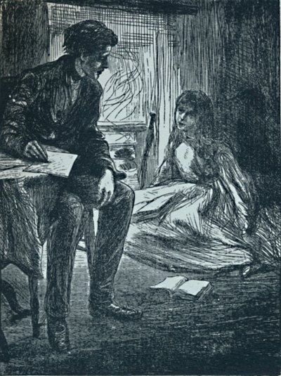 裁判説教、c1862、1923 作： James Abbott McNeill Whistler