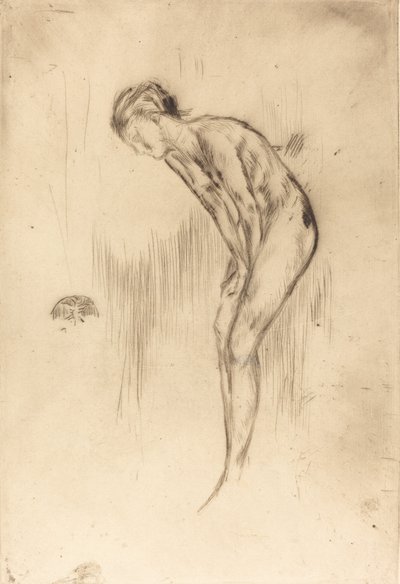 ティリー：モデル、1873年。 作： James Abbott McNeill Whistler