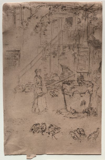 トルコ、1886年。 作： James Abbott McNeill Whistler