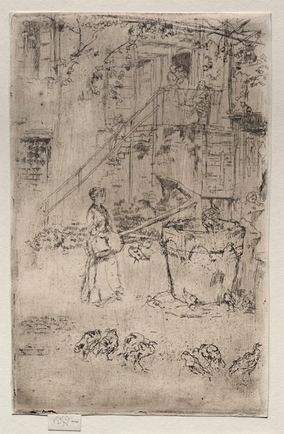 トルコ、1886年。 作： James Abbott McNeill Whistler