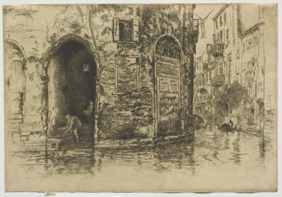 2つの戸口、1880。 作： James Abbott McNeill Whistler