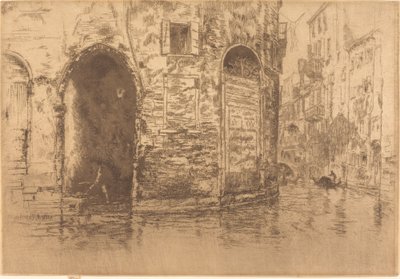 2つの扉、18791880年頃。 作： James Abbott McNeill Whistler