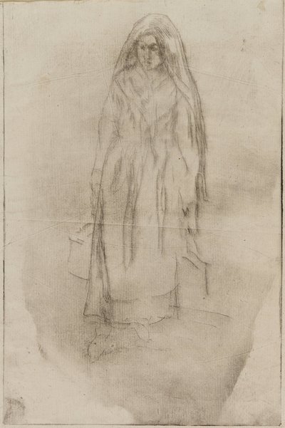 ヴェネツィアの水船、1879-1880年。 作： James Abbott McNeill Whistler